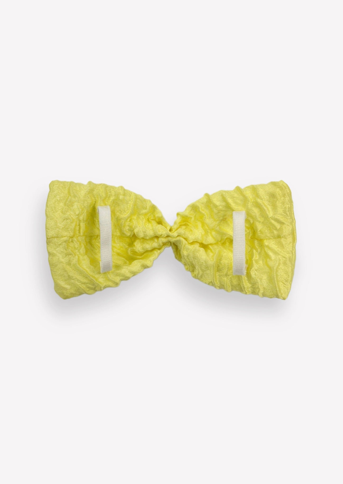Bow Tie in Lemon Brocade