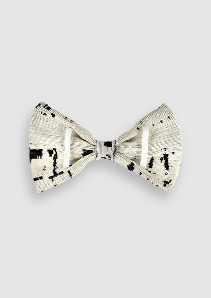 Bow Tie in Sequined Jacquard