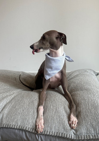 Cooling Pocket Bandana in Striped Poplin